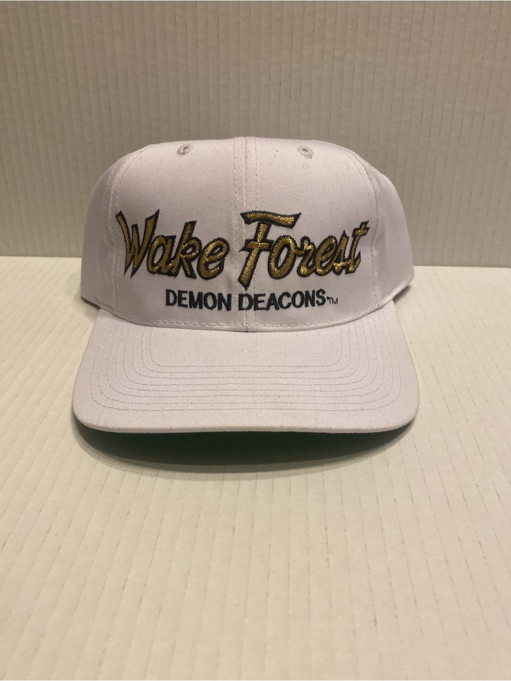 Wake Forest Demon Deacons White SnapBack